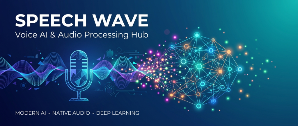 Illustration zu Gemini 3.1 Flash Live – Googles neues Voice-Modell mit nativer Audio-KI-Verarbeitung