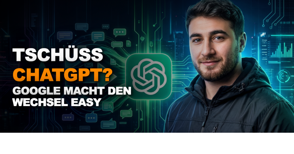 Google Gemini Chat-Transfer von ChatGPT Thumbnail