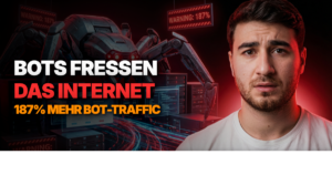 KI Bots Internet Traffic 187% Anstieg Thumbnail