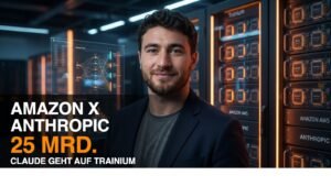Amazon investiert 25 Milliarden Dollar in Anthropic — Claude auf Trainium
