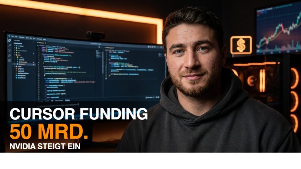 Cursor AI-Coding verhandelt 2 Milliarden Funding bei 50 Milliarden Bewertung