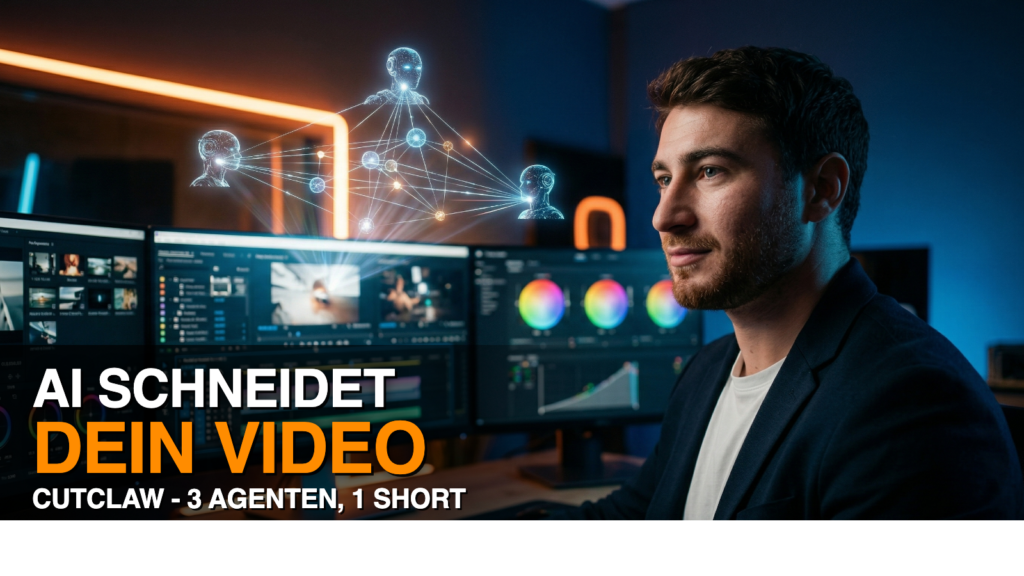CutClaw - Multi-Agent Video Editor mit AI Agenten