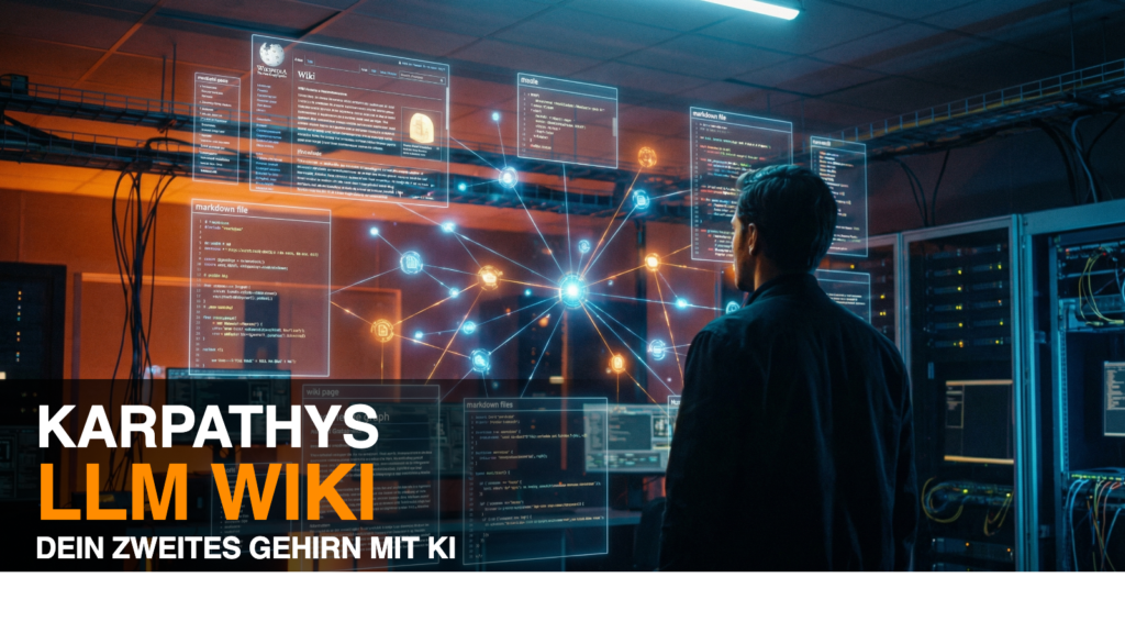 Karpathys LLM Wiki zweites Gehirn